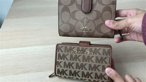 michael kors vs coach wallet|michael kors wallet for sale.